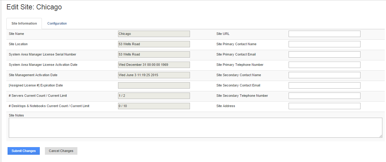Assigning Groups To Sites